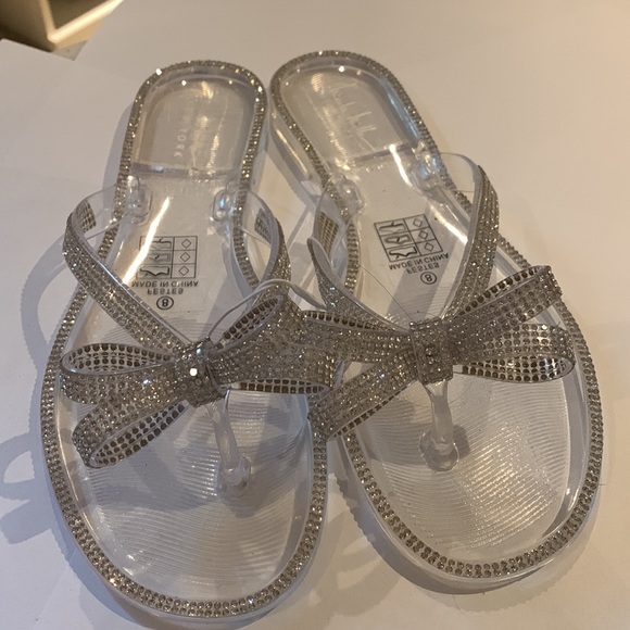 💎NEW Jewelled Diamanté Sandals - Picture 8 of 9